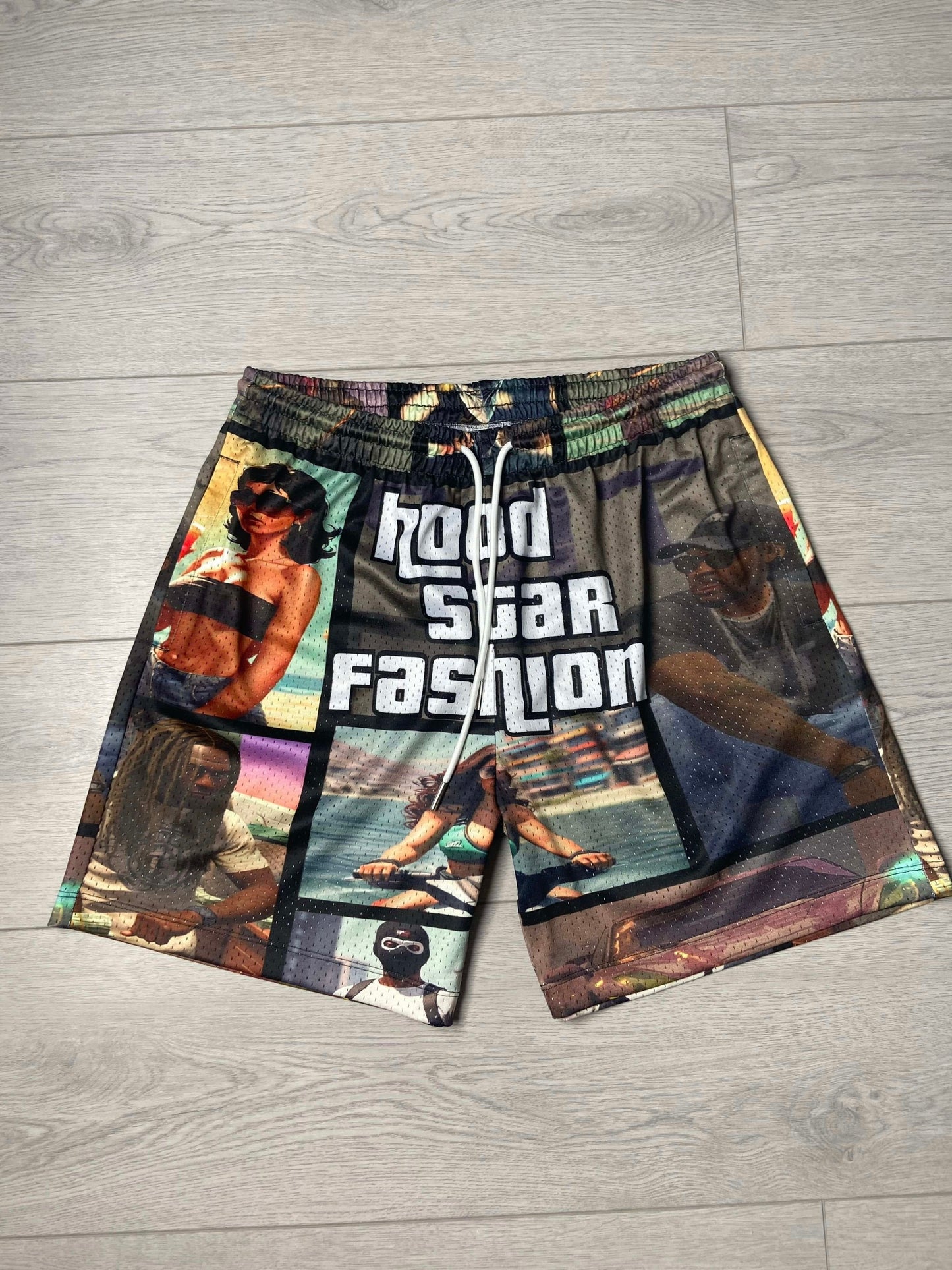 HoodStar Fashion GTA Mesh Shorts