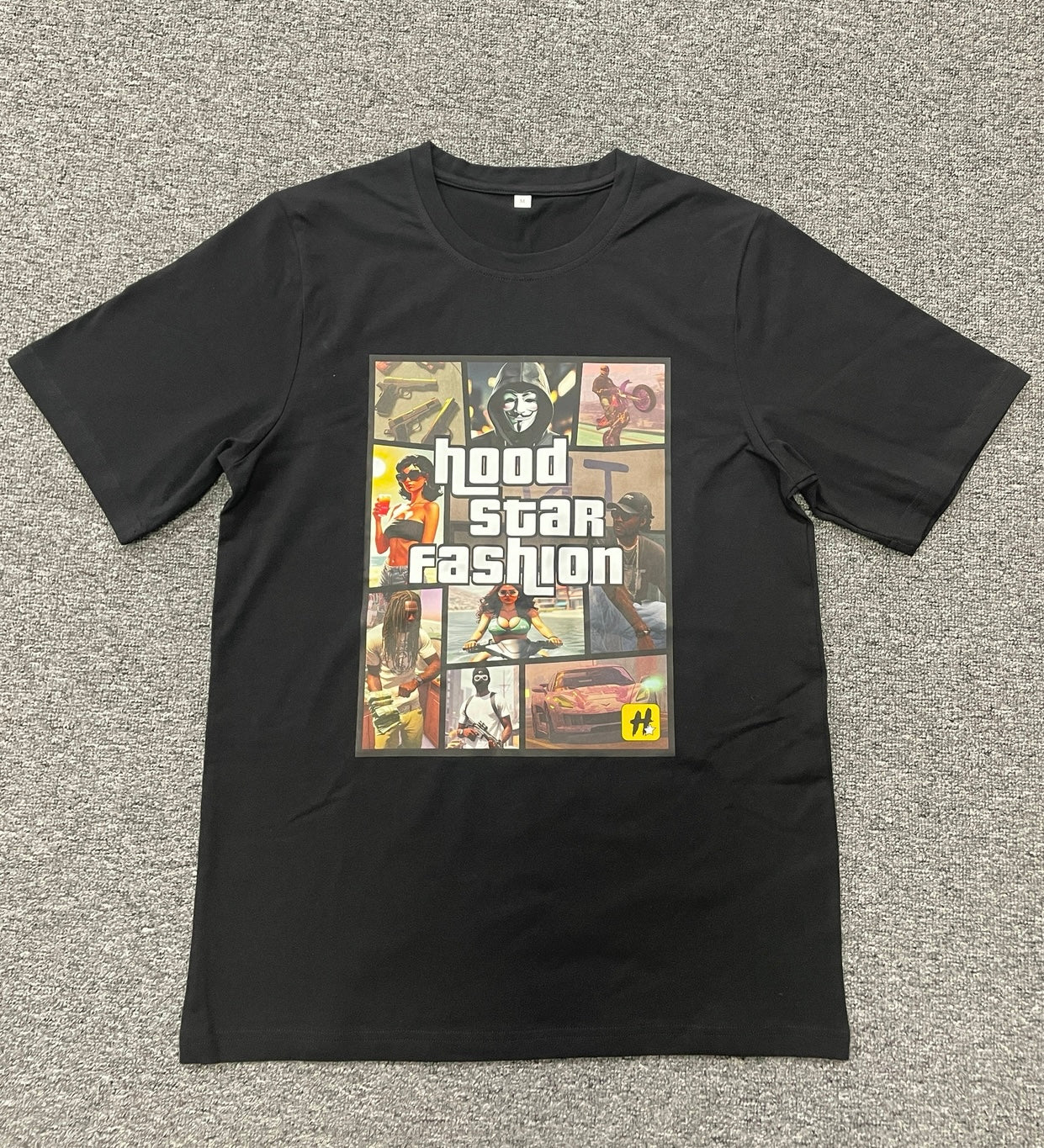 HoodStar Fashion GTA Black Premium Shirt